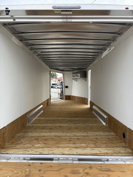 New 2027 NEO Trailers NASX2575TR6 (7.5' X 25') 7K V-Nose Enclosed Snowmobile Trailer