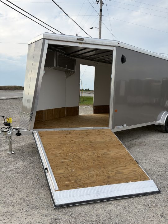 New 2027 NEO Trailers NASX2575TR6 (7.5' X 25') 7K V-Nose Enclosed Snowmobile Trailer