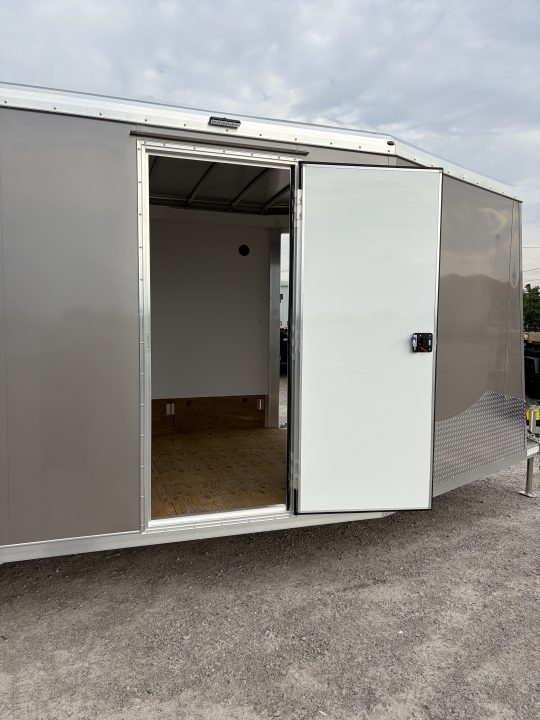 New 2027 NEO Trailers NASX2575TR6 (7.5' X 25') 7K V-Nose Enclosed Snowmobile Trailer