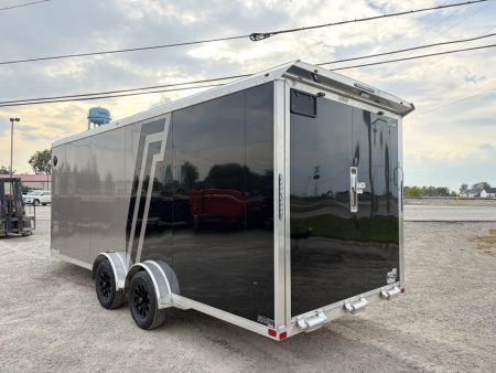 New 2027 NEO Trailers NASX2575TR6 (7.5' X 25') 7K V-Nose Enclosed Snowmobile Trailer