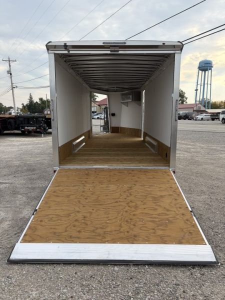 New 2027 NEO Trailers NASX2575TR6 (7.5' X 25') 7K V-Nose Enclosed Snowmobile Trailer