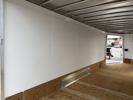New 2027 NEO Trailers NASX2575TR6 (7.5' X 25') 7K V-Nose Enclosed Snowmobile Trailer