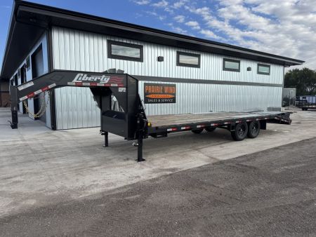 New 2026 Liberty LF14K-25 Flatbed Trailer