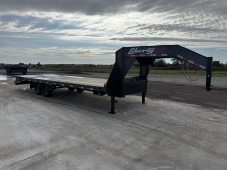 New 2026 Liberty LF14K-25 Flatbed Trailer