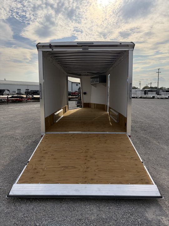 New 2027 NEO TRAILERS NASX2375TR (7.5' X 23') 7K V-Nose Enclosed Snowmobile Trailer