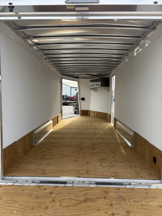New 2027 NEO TRAILERS NASX2375TR (7.5' X 23') 7K V-Nose Enclosed Snowmobile Trailer