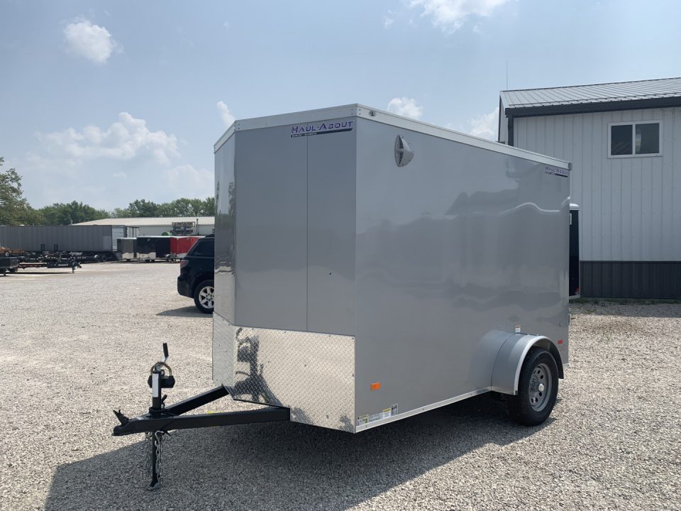 New 2027 Haul About Trailers Bobcat BCT610SA (6' X 10') 2.9K V-NOSE Cargo / Enclosed Trailer