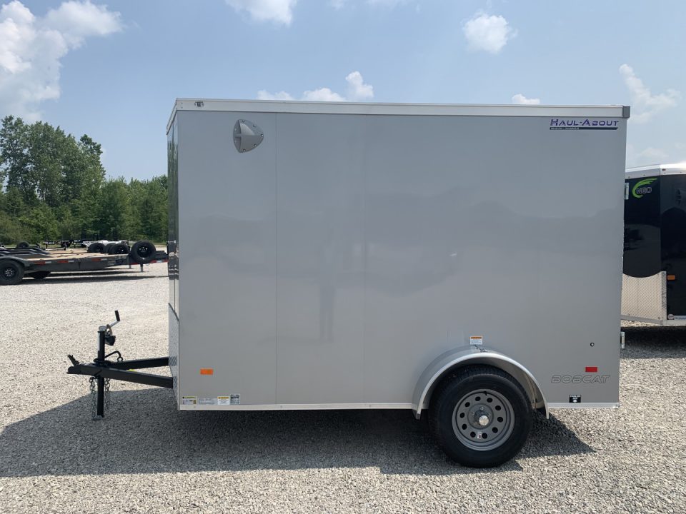 New 2027 Haul About Trailers Bobcat BCT610SA (6' X 10') 2.9K V-NOSE Cargo / Enclosed Trailer