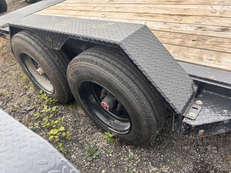 Used 2025 Liberty 22 FT 8K OIL BATH AXLES Tilt Trailer