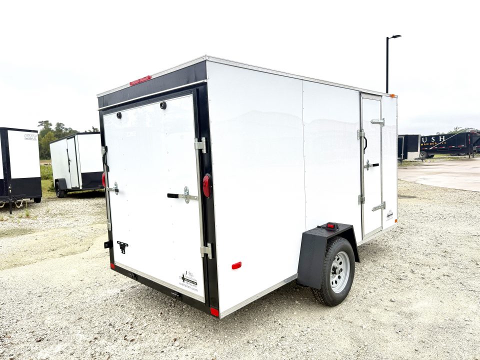 New 2027 Covered Wagon Trailers 6X12SA-EC Cargo / Enclosed Trailer