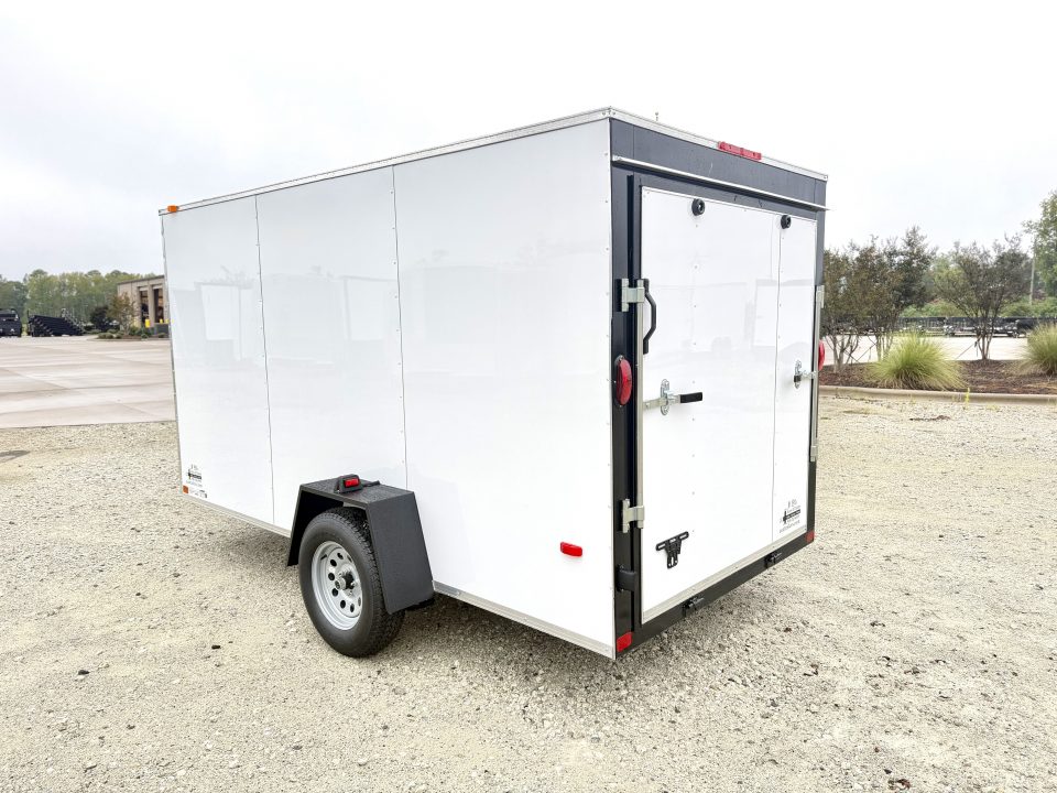 New 2027 Covered Wagon Trailers 6X12SA-EC Cargo / Enclosed Trailer