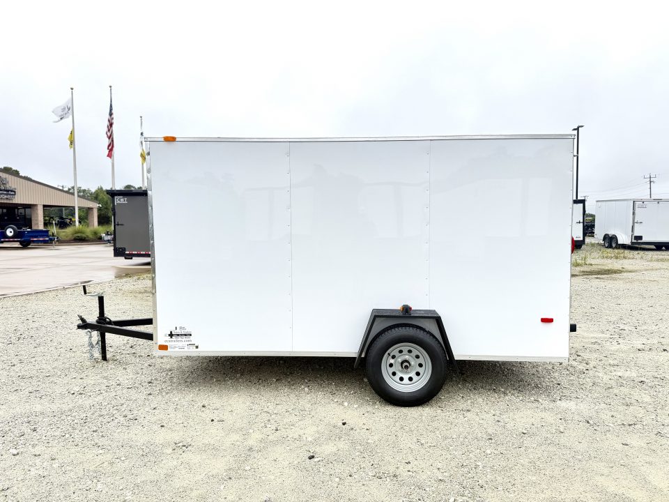 New 2027 Covered Wagon Trailers 6X12SA-EC Cargo / Enclosed Trailer