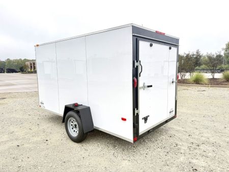 New 2027 Covered Wagon Trailers 6X12SA-EC Cargo / Enclosed Trailer