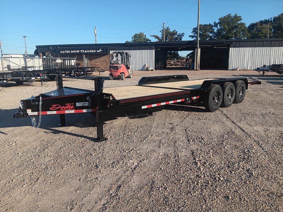 New Delta 37TB-24 84x24 Triple Axle Tilt Equipment Trailer (24.5K)