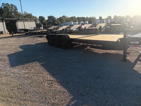 New Delta 37TB-24 84x24 Triple Axle Tilt Equipment Trailer (24.5K)
