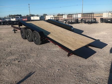 New Delta 37TB-24 84x24 Triple Axle Tilt Equipment Trailer (24.5K)