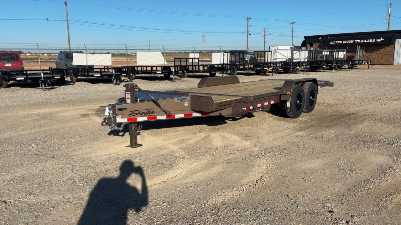 New Delta 27TB-20 84x20 Partial Tilt Equipment Trailer (14K)