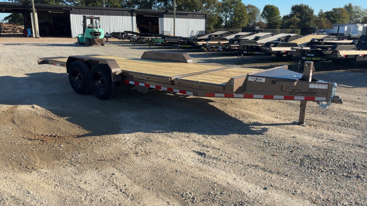 New Delta 27TB-20 84x20 Partial Tilt Equipment Trailer (14K)