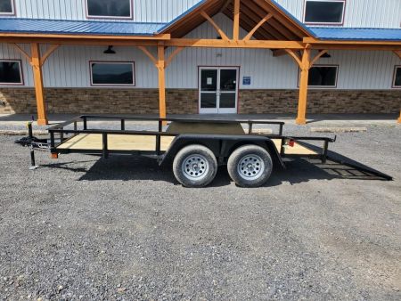 New Quality Trailers Econ-B Landscape Trailer / 77"X14' / 7000 GVWR