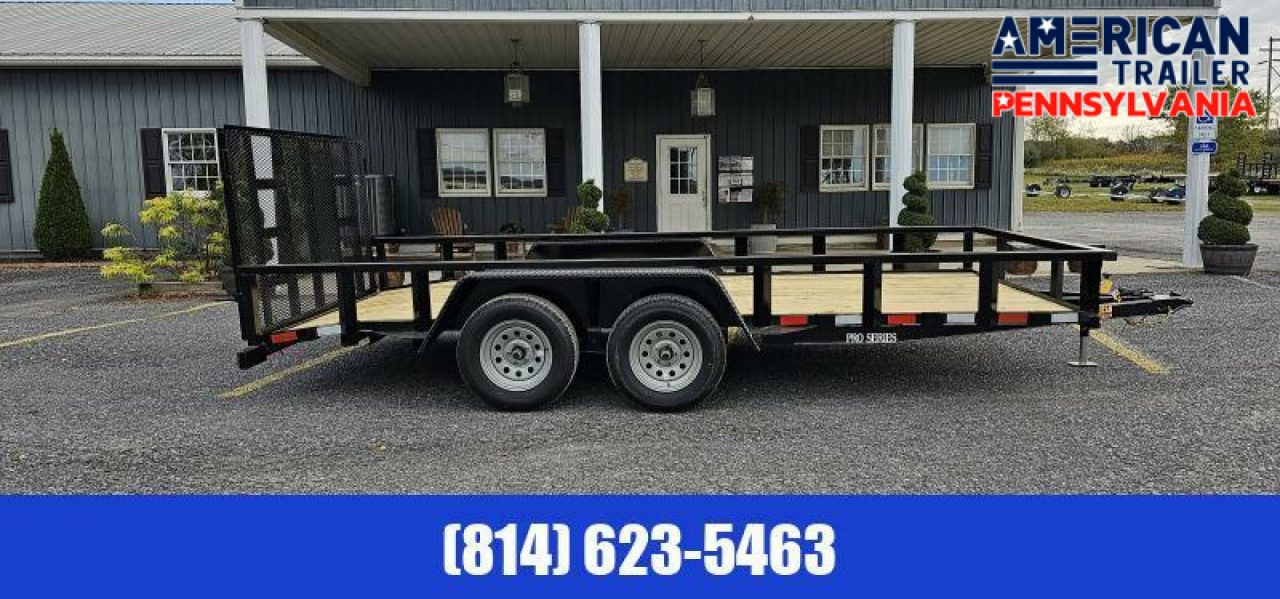 New Quality Trailers Pro Grade Landscape / 82"x 16' / 7000 GVWR