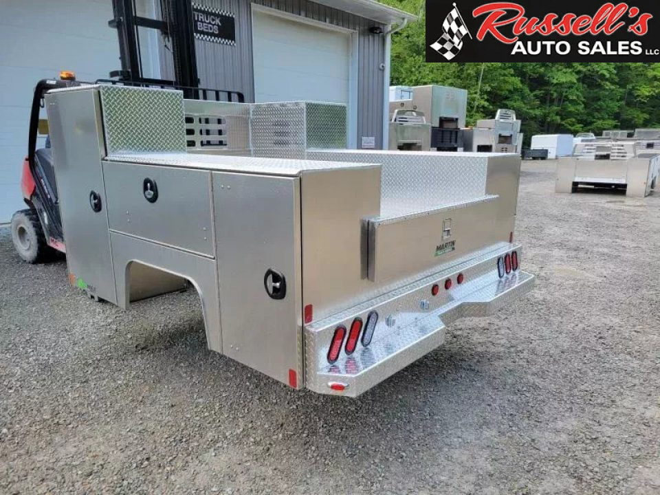 New Martin Truck Bodies Aluminum HFSB Service Body 8' DRW Tall Front Compartment Service Bodies