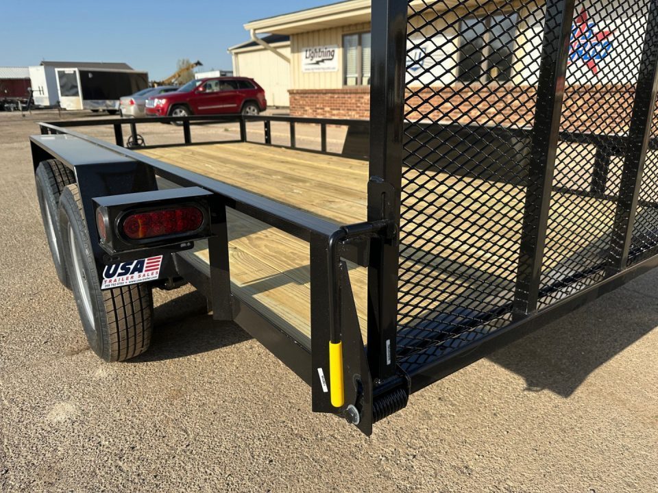 New 2027 AMO 76x14 TA2 Low Side 7K Landscape Trailer