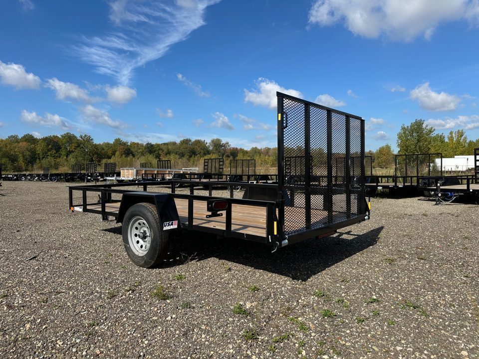 New 2027 AMO 76x12 Low-Side 3k Landscape Trailer