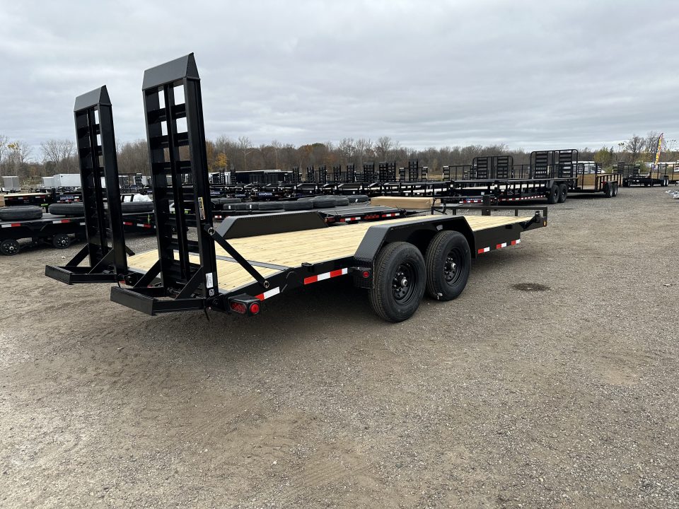 New 2027 Load Trail 83x20 Skidsteer 14k w/HD Ramps Equipment Trailer
