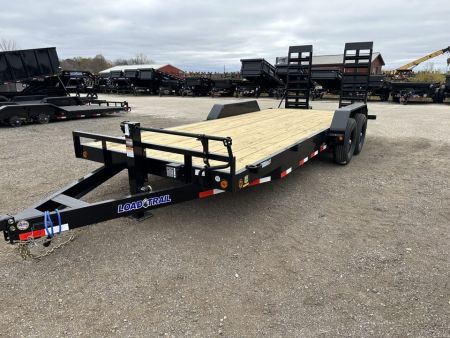 New 2027 Load Trail 83x20 Skidsteer 14k w/HD Ramps Equipment Trailer