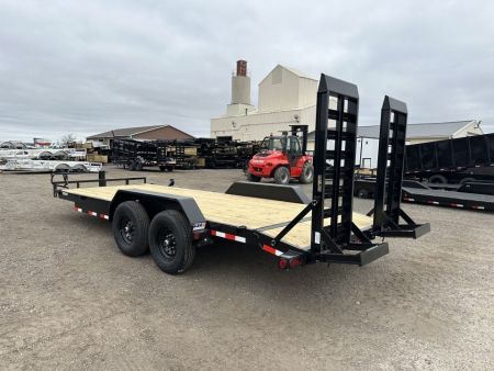 New 2027 Load Trail 83x20 Skidsteer 14k w/HD Ramps Equipment Trailer