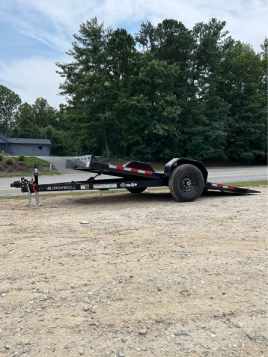 New 2027 Iron Bull TSB8012071 Tilt Trailer / 7X12 / 1-7,000# ELECTRIC BRAKE AXLE / TORSION SUSPENSION / PT WOOD FLOOR / 11 DEGREE LOAD ANGLE