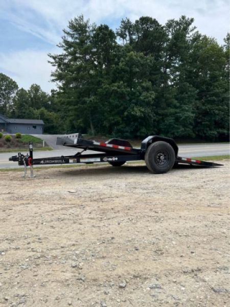 New 2027 Iron Bull TSB8012071 Tilt Trailer / 7X12 / 1-7,000# ELECTRIC BRAKE AXLE / TORSION SUSPENSION / PT WOOD FLOOR / 11 DEGREE LOAD ANGLE