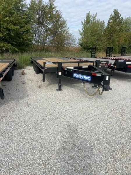 New 2027 Sure-Trac 8.5 x 25 (20+5) HD Low Profile 25.9K Deckover Trailer