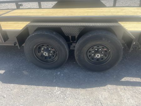 New 2027 Triple R 82X24 GOOSENECK UTILITY TRAILER W/STAND UP RAMPS