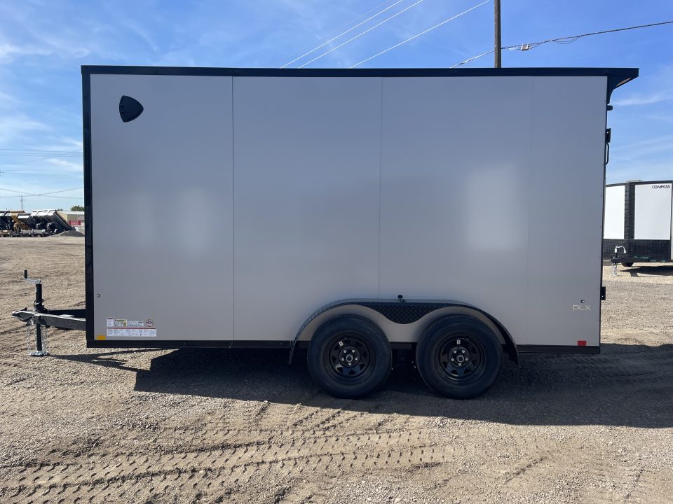 New 2026 Compass 7x14 V-Nose Cargo Trailer