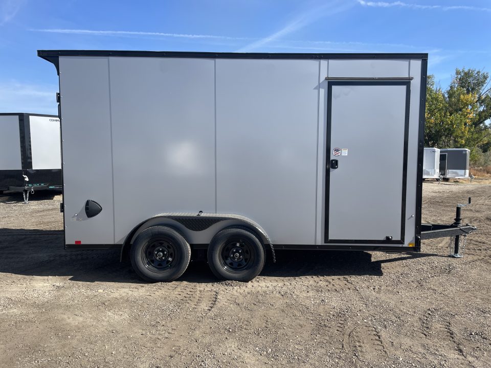 New 2026 Compass 7x14 V-Nose Cargo Trailer