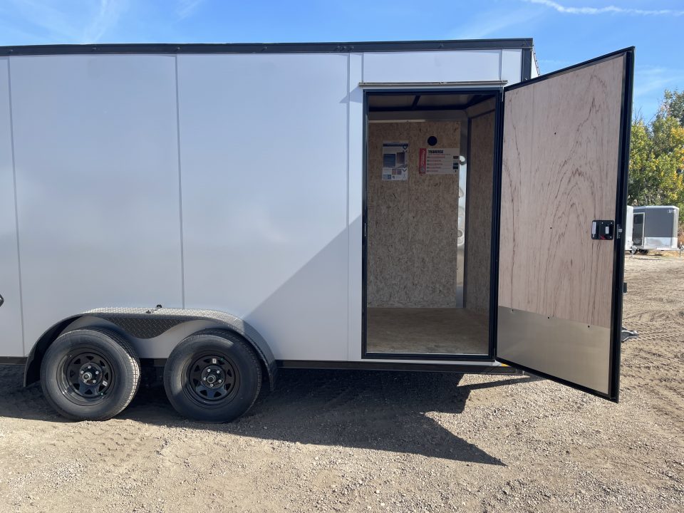 New 2026 Compass 7x14 V-Nose Cargo Trailer