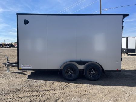 New 2026 Compass 7x14 V-Nose Cargo Trailer