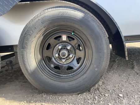 New 2026 Compass 7x14 V-Nose Cargo Trailer