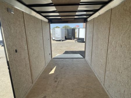 New 2026 Compass 7x14 V-Nose Cargo Trailer