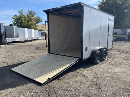 New 2026 Compass 7x14 V-Nose Cargo Trailer