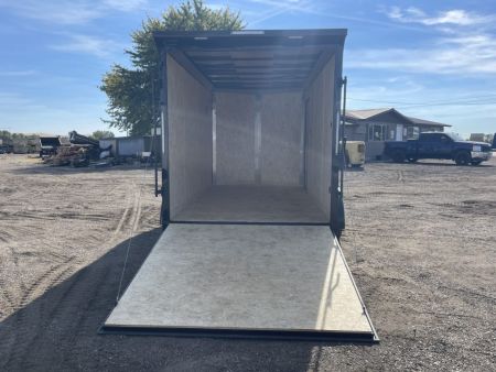 New 2026 Compass 7x14 V-Nose Cargo Trailer