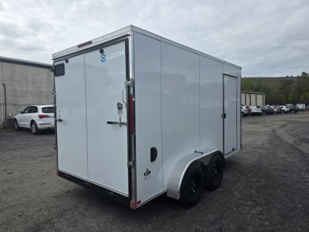 New 2027 Look Trailers ST DLX 7X14 7K - RAMP Cargo / Enclosed Trailer