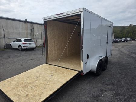 New 2027 Look Trailers ST DLX 7X14 7K - RAMP Cargo / Enclosed Trailer