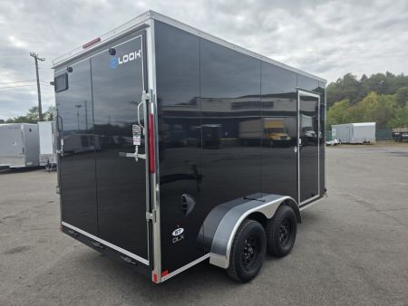 New 2027 Look Trailers ST DLX 7X14 7K - RAMP Cargo / Enclosed Trailer
