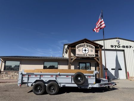 New 2027 Liberty 14k-14' low side Dump Trailer