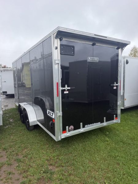 New 7x18 E-Z Hauler ENCLOSED Snowmobile Trailer