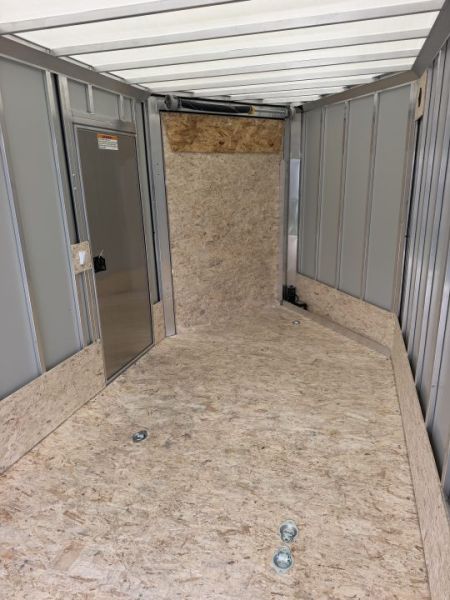 New 7x18 E-Z Hauler ENCLOSED Snowmobile Trailer