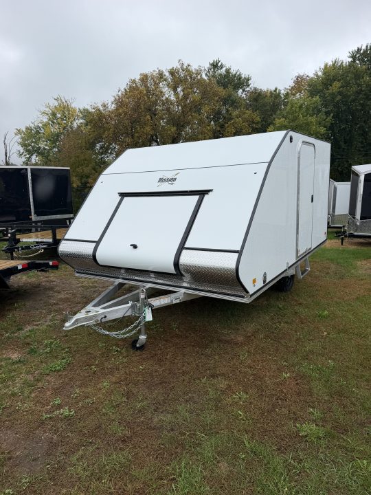 New 101"x12' E-Z Hauler Snowmobile Trailer
