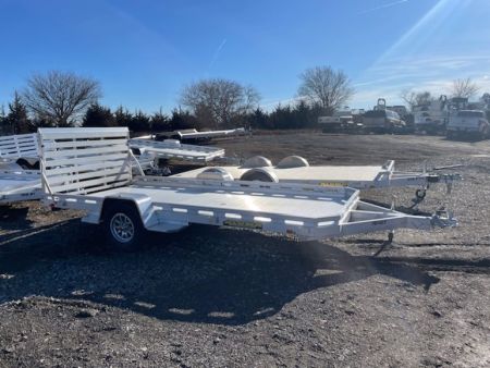 New 2027 Aluma 7814S-TG Utility Trailer